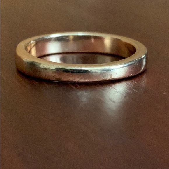 Gold tone rhinestone ring size 6.5 - Picture 3 of 6